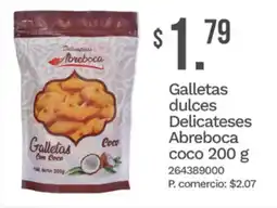 Tia Abreboca galletas dulces delicateses coco oferta