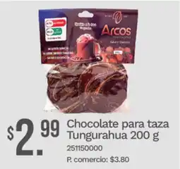 Tia Arcos chocolate para taza tungurahua oferta