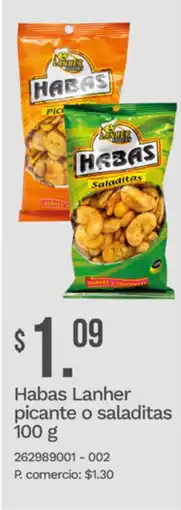 Tia Habas lanher picante o saladitas oferta