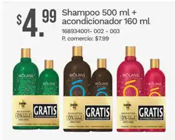Tia Biolans shampoo + acondicionador oferta