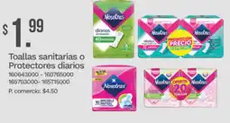 Tia Nosotras toallas sanitarias o protectores diarios oferta