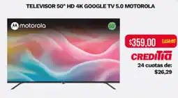 Tia Motorola televisor 50" oferta