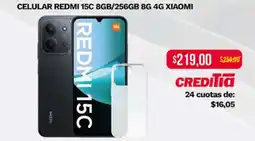 Tia Redmi celular 15c oferta