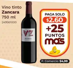 Tia Zancara vino tinto oferta