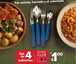 Tia Home club set de cubiertos oferta