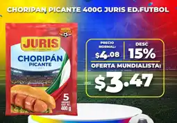 Coral Hipermercados Choripan picante oferta