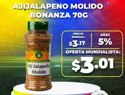 Coral Hipermercados Bonanza ajijalapeno molido oferta