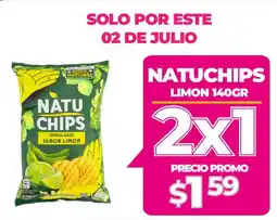 Coral Hipermercados Natuchips limon oferta