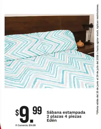 Sábana estampada