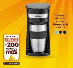 Tia Hometech cafetera eléctrica con vaso oferta