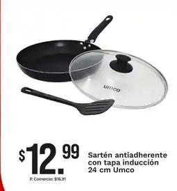 Tia Umco sartén antiadherente con tapa inducción oferta