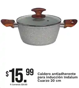 Tia Caldero antiadherente para inducción indalum cuarzo oferta