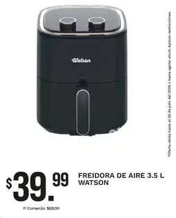 Tia Watson freidora de aire oferta