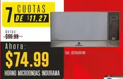 Akí Indurama horno microondas oferta