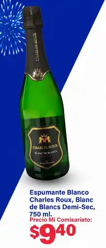 Mi Comisariato Charles roux espumante blanco blanc de blancs demi-sec oferta