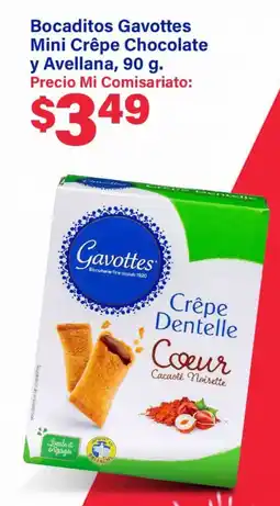 Mi Comisariato Gavottes mini crêpe chocolate y avellana bocaditos oferta