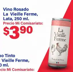 Mi Comisariato La vieille ferme vino rosado lata oferta