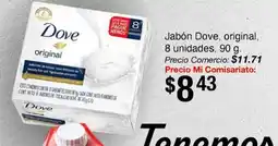 Mi Comisariato Dove jabón original oferta