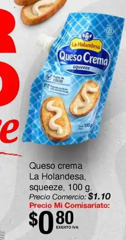 Mi Comisariato La holandesa queso crema squeeze oferta