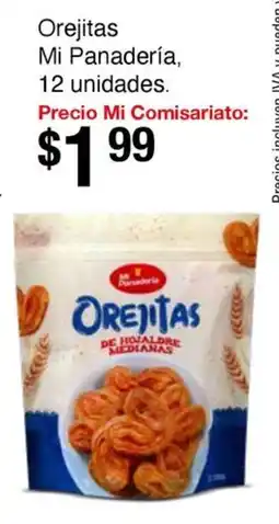 Mi Comisariato Orejitas mi panadería oferta