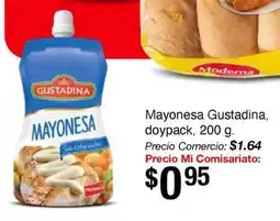 Mi Comisariato Gustadina mayonesa doypack oferta