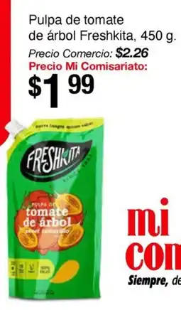 Mi Comisariato Freshkita pulpa de tomate de árbol oferta