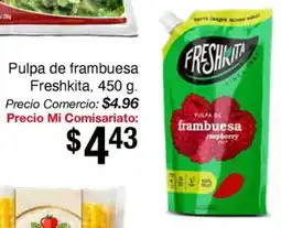 Mi Comisariato Freshkita pulpa de frambuesa oferta