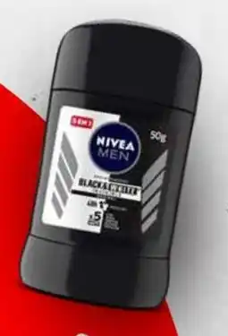 Mi Comisariato Nivea desodorante invisible, black and white, for men, barra oferta