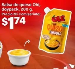 Mi Comisariato Olé salsa de queso doypack oferta