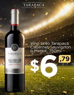 Mi Comisariato tarapacá vino tinto cabernet sauvignon o merlot oferta