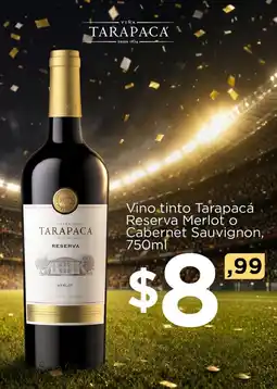 Mi Comisariato Tarapacá vino tinto reserva merlot o cabernet sauvignon oferta