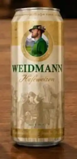 Mi Comisariato Hefeweizen cerveza weidmann 5.4%, lata oferta