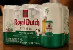 Mi Comisariato Royal dutch cerveza 5% vol, lata oferta