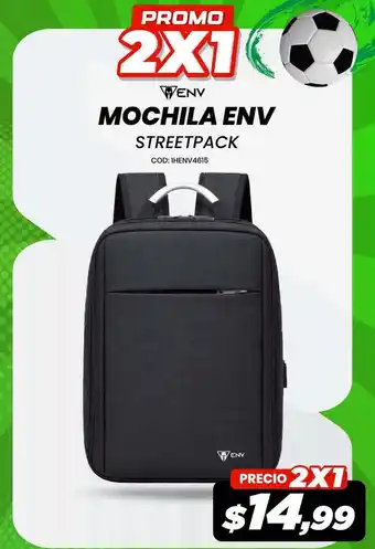 Env mochila streetpack