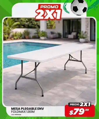 Env mesa plegable foldmax