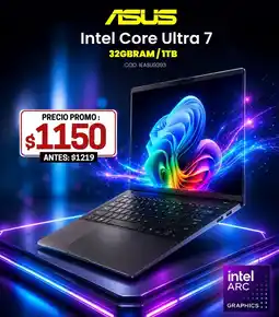 Novicompu Asus intel core ultra 7 oferta