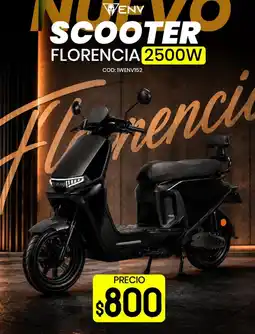 Novicompu Env scooter florencia oferta