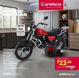 Artefacta Utilitaria 150cc moto akt akt150gt oferta