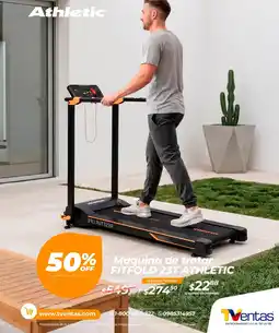 TVentas Máquina de trotar fitfold 23t athletic oferta