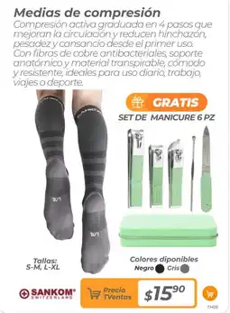 TVentas Medias de compresión oferta