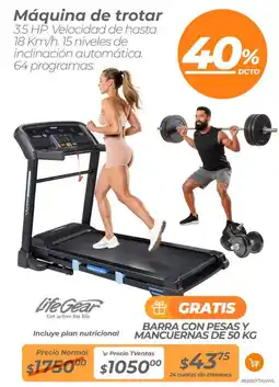 TVentas Máquina de trotar oferta
