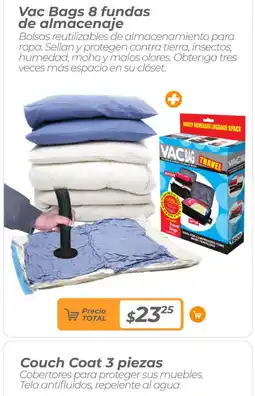 TVentas Vac bags 8 fundas de almacenaje oferta