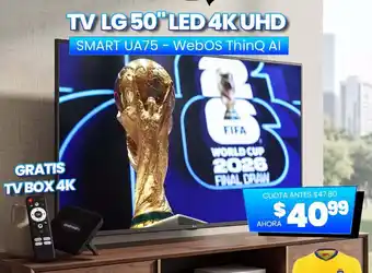 Lg smart tv 50"