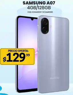 Novicompu SAMSUNG A07 4GB/128GB oferta
