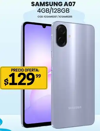 SAMSUNG A07 4GB/128GB