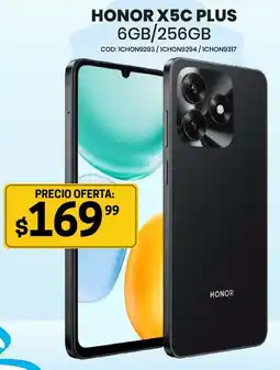 Novicompu HONOR X5C PLUS 6GB/256GB oferta