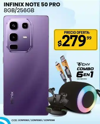 INFINIX NOTE 50 PRO 8GB/256GB