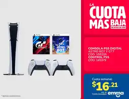 Artefacta CONSOLA PS5 DIGITAL ASTRO BOT Y GT7 oferta