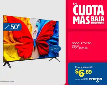 GOOGLE TV TCL 50S5K