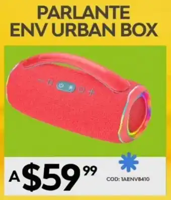 Parlante env urban box